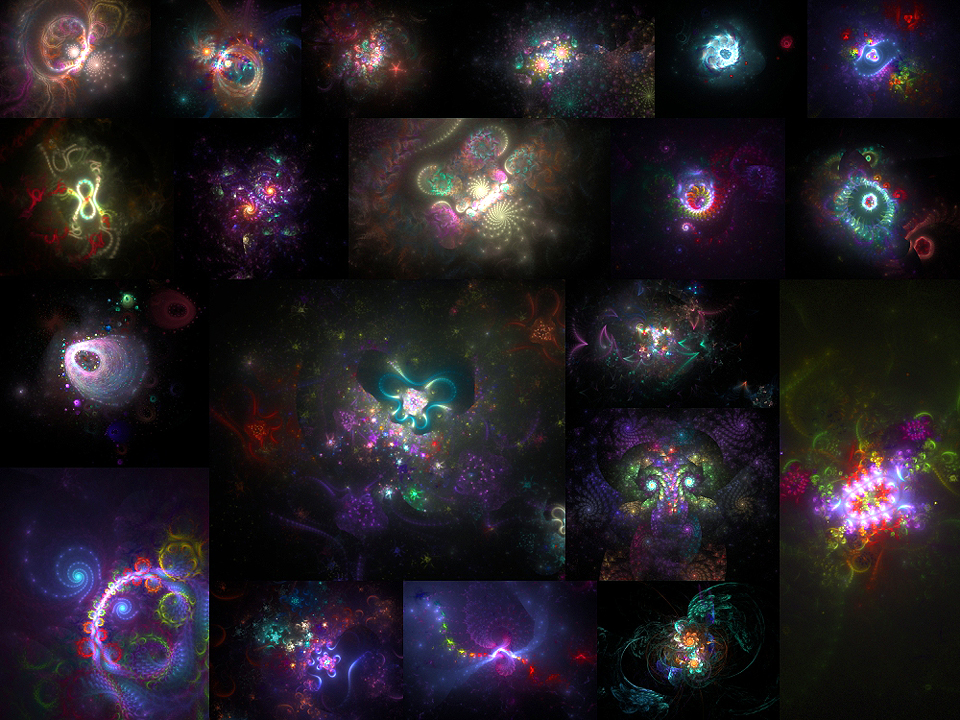 Current image: Fractal Art Gallery ─ GALACTIC FIREWORKS