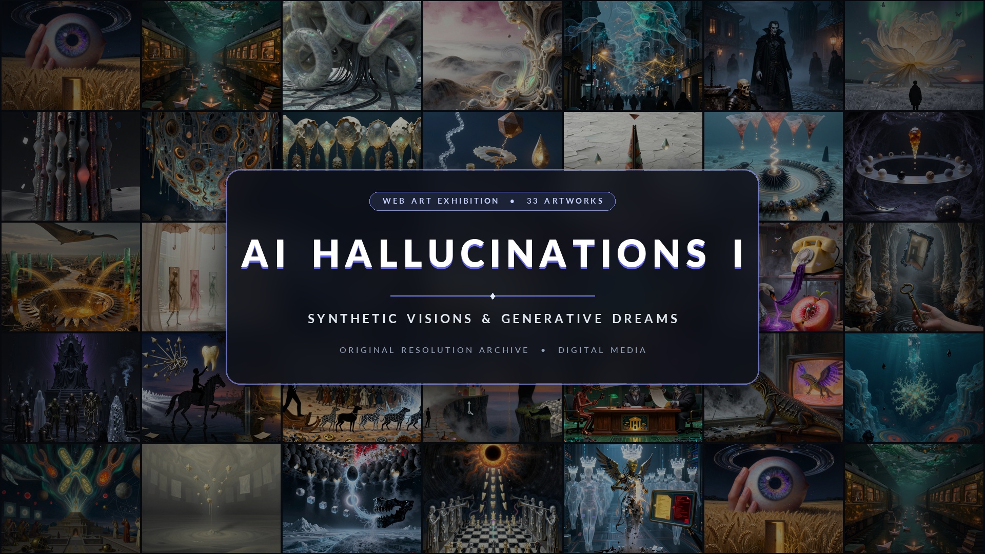 AI Hallucinations I — Gallery